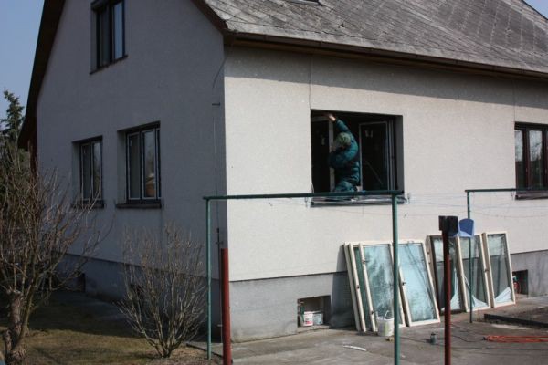 Plastová okna s kvalitním izolačním sklem do rodinného domu