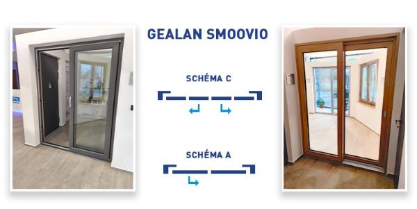Gealan Smoovio - posuvné dveře na terasu