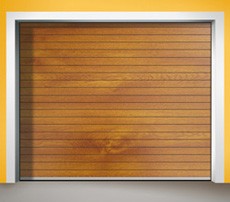 Vzorník odstínů pro sekční garážová vrata Trido Easy - zlatý dub rustical