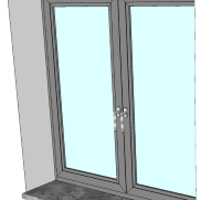 Zednické zapravení jednoduchých a špaletových oken