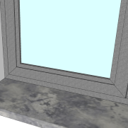 Zednické zapravení jednoduchých a špaletových oken