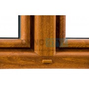 Detail plastového okna Oknostyl Premium Round Line