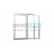 Různé typy plastových oken Oknostyl Premium Round Line