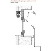 Rozšiřovací profil nadpraží okna