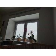 Hliníková okna ve světle šedé barvě