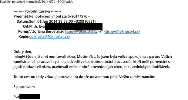 Eva S., Tišnov