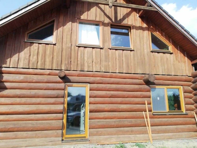 Montáž eurooken do srubu