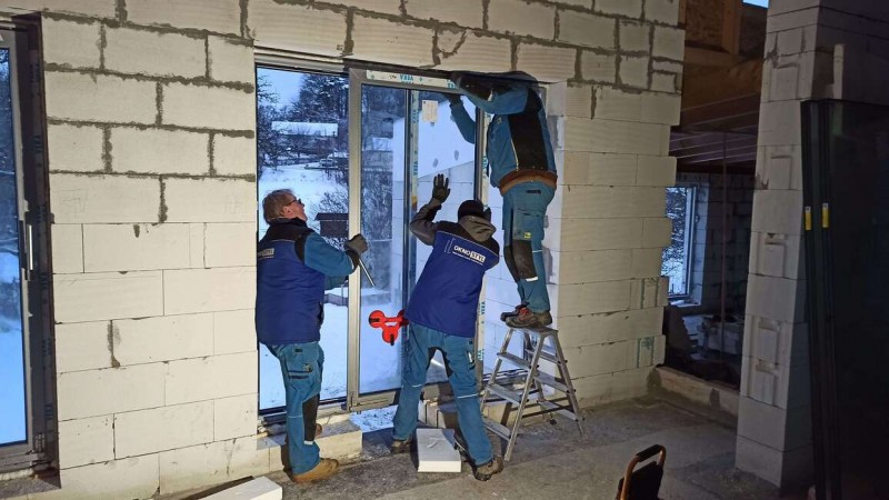 Montáž plastového PSK portálu 