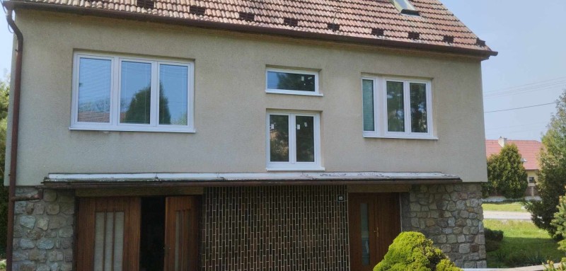 Bílá PVC okna s profilem VEKA Softline 82