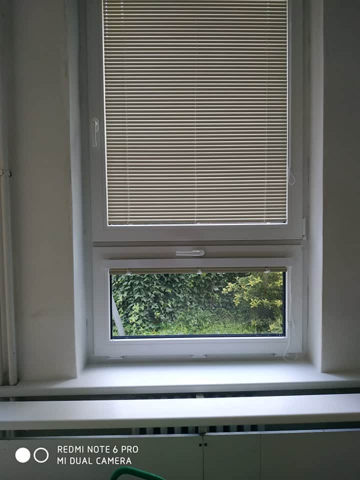 Nová plastová okna jsou z obou stran bílá