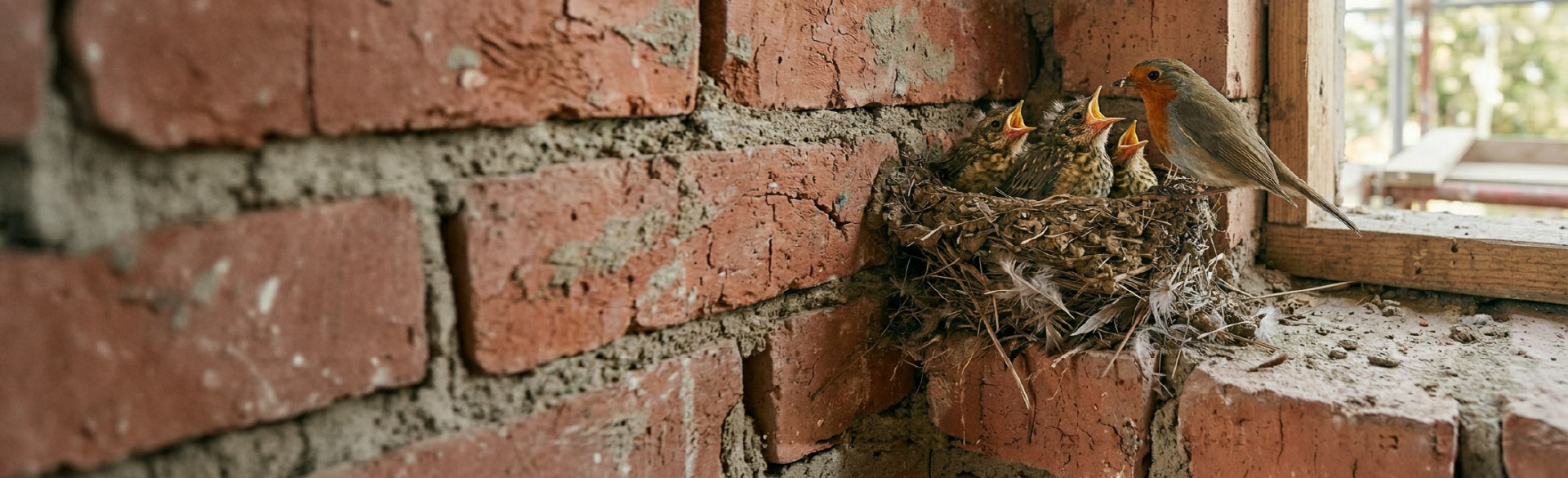 Jaro je ideální čas na dostavbu hnízda