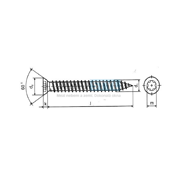 Turbo šroub 7,5 x 92mm