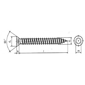 Turbo šroub 7,5 x 92mm