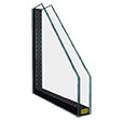 3/16A/4TPS dvojsklo (U=1,1) (1,3,4)Ornament Kůra (orn. 105)(1,3,4)Ocelový meziskelní (distanční) rámeček(1,3,4)Panel PVC bílý 24 mm (2,5)